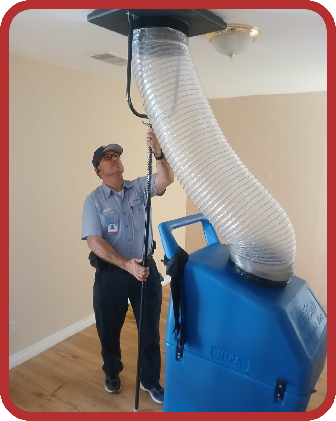 Air duct cleaning